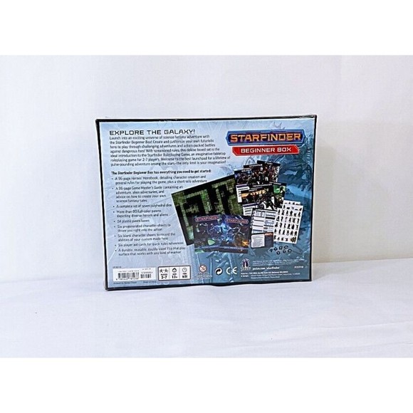 Starfinder Roleplaying Game: Beginner Box (FACTORY SEALED) For 2 to 7 players - Picture 2 of 2